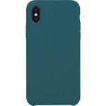 Coque rigide finition soft touch vert paon pour iphone x / xs Coque rigide finition soft touch vert paon pour iphone x / xs