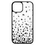 Coque rigide iphone 13 pro max silicone confettis pois motif design jolie petales cover effet case romantique ...
