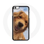 Coque rigide pour iphone 4 / 4s chien marron golden retriever