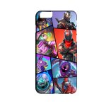 Coque rigide compatible pour iphone plus 7 + jeu vid�o skin victory royale fun 01