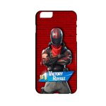 Coque rigide compatible pour iphone plus 8 + jeu vid�o skin victory royale fun 16