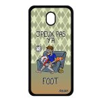 Coque rigide j7 2017 pro silicone j'peux pas y'a football humour foot comique jpeux etui je antichoc ...