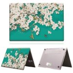 Coque rigide avec motif de peinture, etui pour huawei matebook - for matebook 13 intel - peinture florale ...