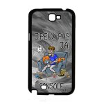 Coque rigide samsung note 2 silicone j'peux pas j'ai console telephone gris portable jeux video gt - ...