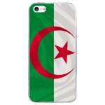 Coque rigide transparente pour apple iphone 5c avec impression motifs drapeau de