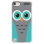 Coque rigide transparente pour apple ipod touch 5 avec impression motifs chouett