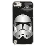 Coque rigide transparente pour apple ipod touch 5 avec impression motifs clone e