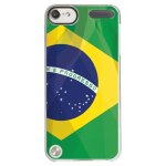 Coque rigide transparente pour apple ipod touch 5 avec impression motifs drapeau