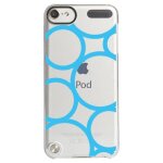 Coque rigide transparente pour apple ipod touch 5 avec impression motifs ronds b