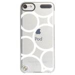 Coque rigide transparente pour apple ipod touch 5 avec impression motifs ronds b
