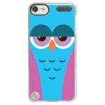 Coque rigide transparente pour apple ipod touch 6g avec impression motifs chouet