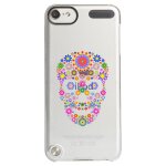 Coque rigide transparente pour apple ipod touch 6g avec impression motifs cr�ne