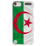 Coque rigide transparente pour apple ipod touch 6g avec impression motifs drapea