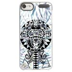 Coque rigide transparente pour apple ipod touch 6g avec impression motifs maori
