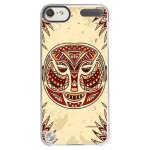 Coque rigide transparente pour apple ipod touch 6g avec impression motifs masque