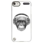 Coque rigide transparente pour apple ipod touch 6g avec impression motifs singe