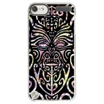 Coque rigide transparente pour apple ipod touch 6g avec impression motifs tiki