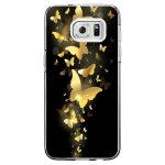Coque rigide transparente pour samsung galaxy s7 - edge avec impression motifs pap