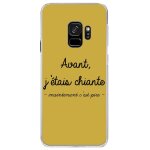 Coque rigide transparente pour samsung galaxy s9 avec impression motifs avant, j Coque rigide transparente pour samsung galaxy s9 avec impression motifs avant, j