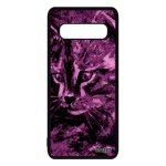 Coque s10 silicone chat mignon felin de protection peinture huile samsung galaxy s10