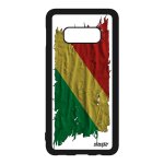 Coque s10e silicone drapeau congo brazzaville congolais foot smartphone jo can republique du etui basket ...