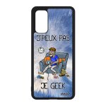 Coque pour s20 silicone j'peux pas je geek case humour play smartphone jeux video telephone tpu je console ...