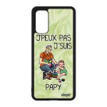Coque pour s20 silicone j'peux pas j'suis papy bd etui bumper texte personnalis humour telephone portable ...
