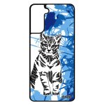 Coque pour s21 + plus silicone chat telephone feuilles etui matou mignon mobile ethnique tigr� portable ...
