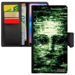 Coque pour s23 portefeuille portrait housse personnalis visage femme antichoc original art illusion ...