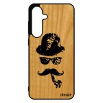 Coque s24 fe bois silicone moustache charlie chaplin monsieur peinture noir pipe vintage art etui chapeau ... Coque s24 fe bois silicone moustache charlie chaplin monsieur peinture noir pipe vintage art etui chapeau ...