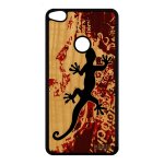 Coque salamandre honor 8 lite en bois silicone esprit du feu lezard jolie huawei honor 8 lite