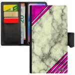 Coque samsung a5 2015 portefeuille porte cartes marbre rose ligne design geometrique granite fond case ...