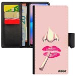 Coque samsung a50 portefeuille visage housse mobile glamour femme de protection caoutchouc smack original ...