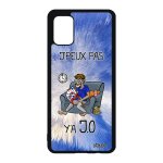 Coque pour samsung a51 silicone j'peux pas y'a jo supporter drole 4g humour dessin noir comique de protection ...