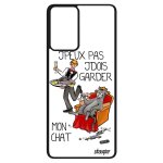 Coque samsung a52 silicone j'peux pas j'dois garder mon chat 4g jpeux pas cher bande dessin�e je drole ...