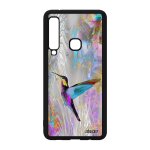 Coque samsung a9 2018 silicone colibri animal plumes oiseau animaux housse original telephone etui personnalis ...
