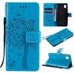 Coque pour samsung galaxy a01 core, etui samsung a01 core, antichoc tpu housse cuir flip case portefeuille ...