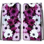 Coque pour samsung galaxy a01 core, etui en cuir pu portefeuille housse coque avec 360 degres silicone ...