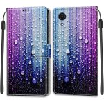 Coque pour samsung galaxy a03 core, etui samsung a03 core, housse de galaxy a03 core en cuir pu, etui ...