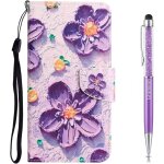 Coque pour samsung galaxy a03 core, ��tui portefeuille en cuir pour samsung a03 core, housse de protection ...