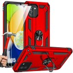 Coque pour samsung galaxy a05 (pas pour a05s) avec 2 verres tremp�s, coque anneau support protection ...
