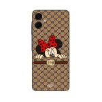 Coque samsung galaxy a06 minnie gucci
