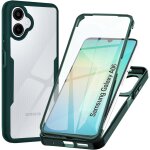 Coque pour samsung galaxy a06, transparent housse avec protection ecran, 360 degr�s double protection ...