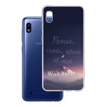 Coque pour samsung galaxy a10 - disney citation pense crois reve