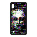 Coque samsung galaxy a10 silicone portrait femme jaune visage motif personnalis� fantome peinture art ...