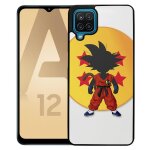 Coque pour samsung galaxy a12 5g - dragon ball goku boule de crystal