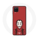 Coque samsung galaxy a12 la casa de papel peinture masque dali