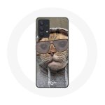 Coque pour samsung galaxy a13 4g / a13 4g lite chat avec une capuche photo drole animaux