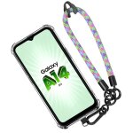 Coque pour samsung galaxy a14 4g / 5g - antichoc protection renforc�e avec dragonne robuste multicolore ...