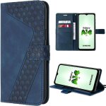 Coque pour samsung galaxy a14 5g / 4g, protection effet cuir avec porte - cartes et support r�glable, ...